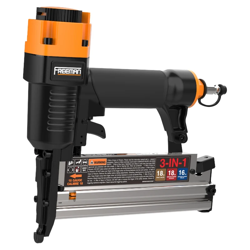 Air Brad Nailer 18 Gauge 2 In 1 - เครื่องเย็บกระดาษลมฟรีแมน 16 18 เกจ 2 นิ้ว