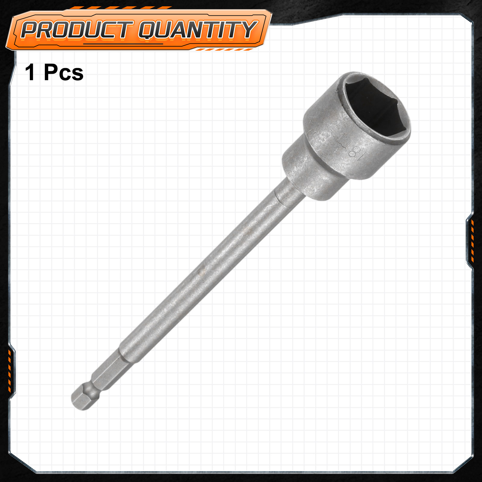 18 Gauge Brad Nails Stainless Steel - ดอกไขควงหัวบล็อก 1 ชิ้น ขนาด 5.5 มม.-18