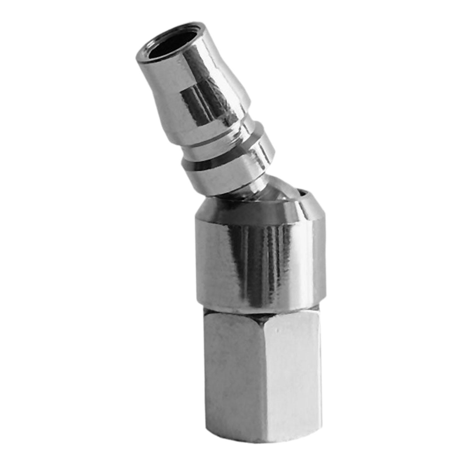 ข้อต่อสายลมโลหะแข็งแรง ปลั๊กต่ - Swivel Air Hose Fitting Quick Connect 1/4 บทวิจารณ์และราคา