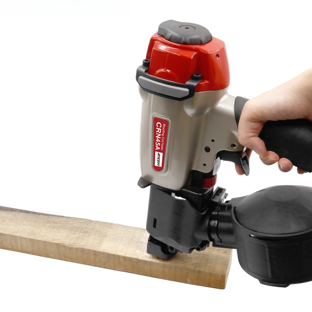 เครื่องยิงตะปูม้วนอลูมิเนียม C - Coil Roofing Nailer Pneumatic 15 Degree บทวิจารณ์และราคา