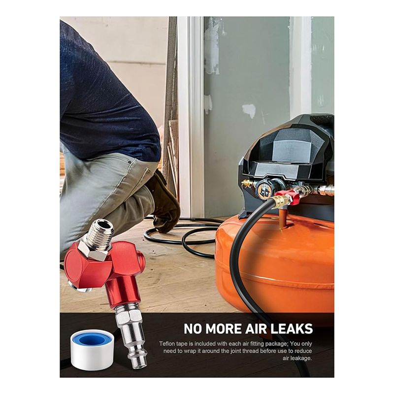 ABHI-2-Packs ข้อต่อสายลมแบบหมุ - Swivel Air Hose Fitting Quick Connect 1/4 บทวิจารณ์และราคา