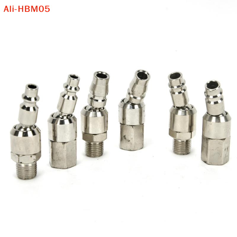 (HB05)1 ชิ้น ข้อต่อแบบยุโรป/ญี - Swivel Air Hose Fitting Quick Connect 1/4 บทวิจารณ์และราคา