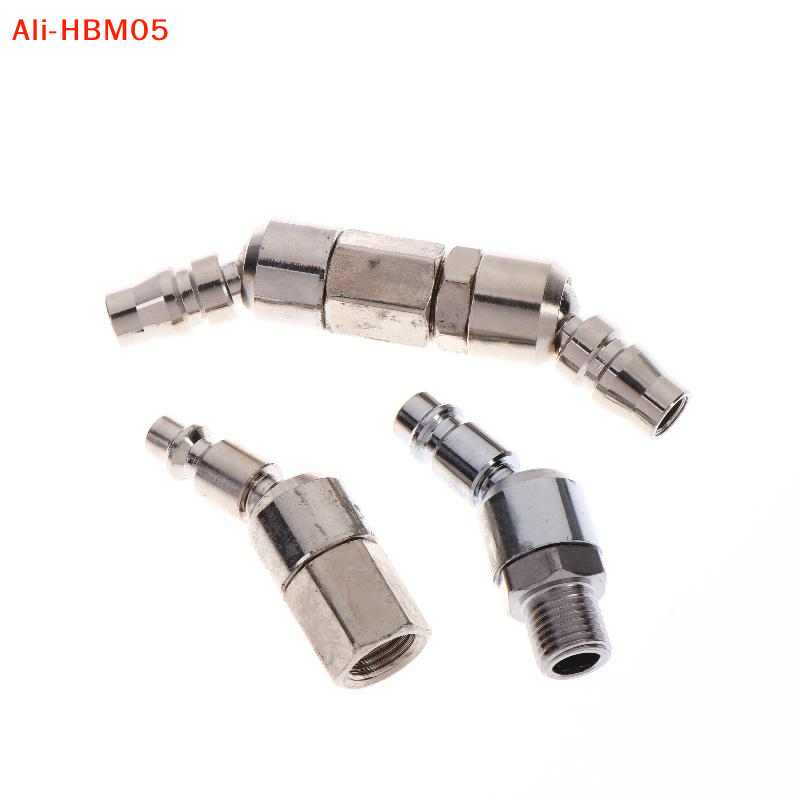 (HB05)1 ชิ้น ข้อต่อแบบยุโรป/ญี - Swivel Air Hose Fitting Quick Connect 1/4 บทวิจารณ์และราคา