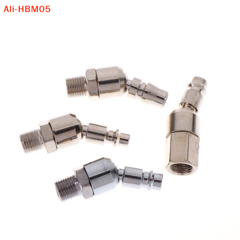 (HB05)1 ชิ้น ข้อต่อแบบยุโรป/ญี - Swivel Air Hose Fitting Quick Connect 1/4 บทวิจารณ์และราคา