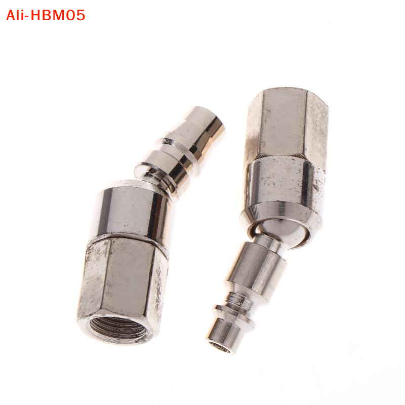 (HB05)1 ชิ้น ข้อต่อแบบยุโรป/ญี - Swivel Air Hose Fitting Quick Connect 1/4 บทวิจารณ์และราคา
