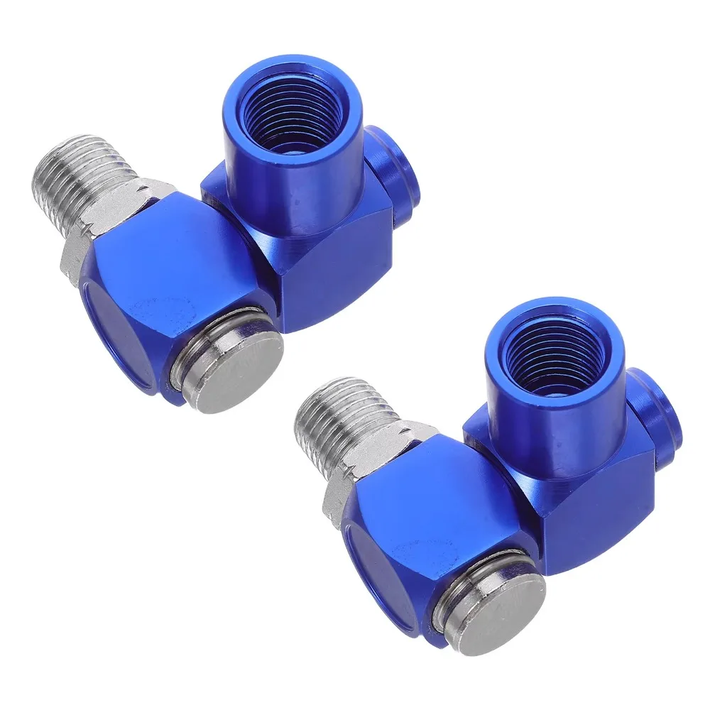 2 ชิ้น ข้อต่อหมุนได้ 1/4 นิ้ว  - Swivel Air Hose Fitting Quick Connect 1/4 บทวิจารณ์และราคา