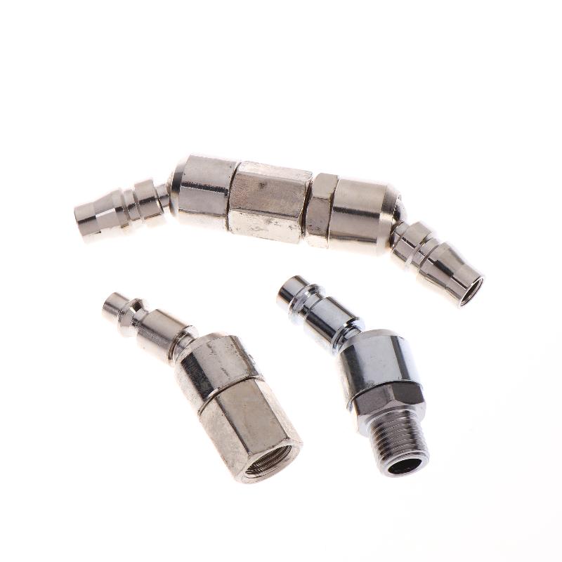 1 ชิ้น ข้อต่อแบบยุโรป/ญี่ปุ่น/ - Swivel Air Hose Fitting Quick Connect 1/4 บทวิจารณ์และราคา