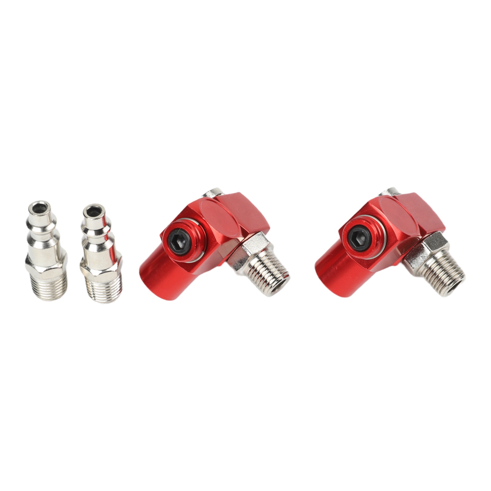 อะแดปเตอร์หมุนสำหรับสายลม พร้อ - Swivel Air Hose Fitting Quick Connect 1/4 บทวิจารณ์และราคา