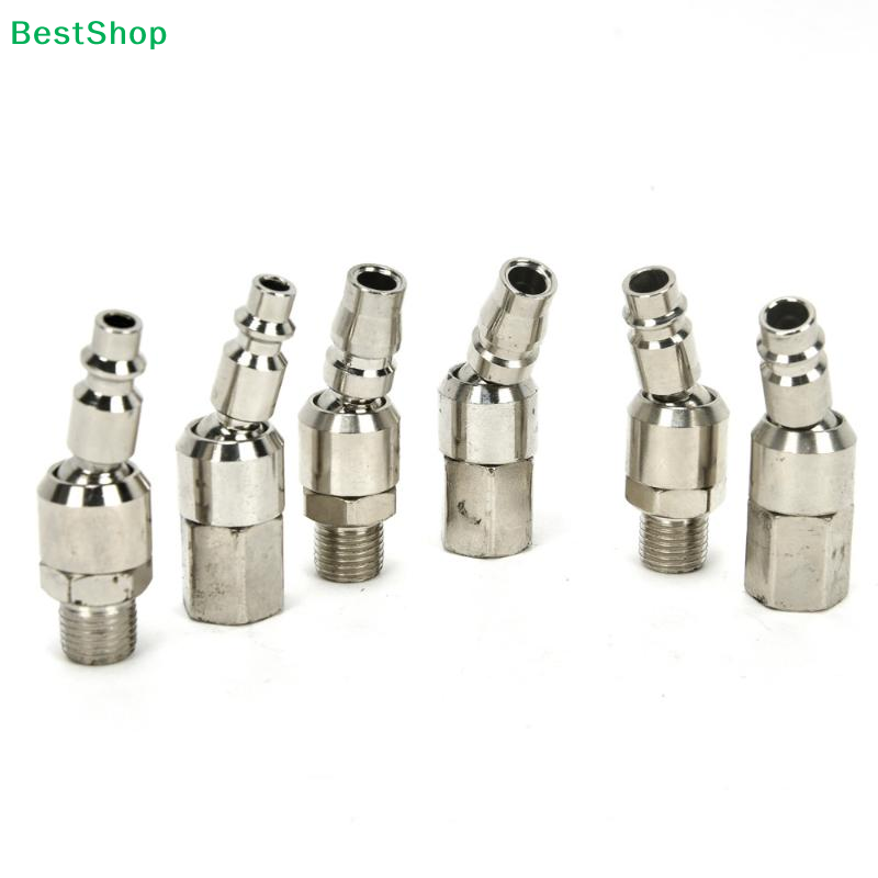 1 ชิ้น ข้อต่อเครื่องมือลมแบบหม - Swivel Air Hose Fitting Quick Connect 1/4 บทวิจารณ์และราคา