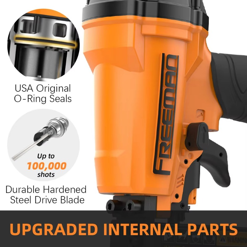 ปืนยิงตะปูและลวดเย็บแบบใช้ลม อ - Air Brad Nailer 18 Gauge 2 In 1 บทวิจารณ์และราคา